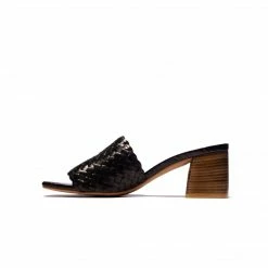 L'INTERVALLE Whisper Black Leather WOMEN