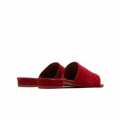 L'INTERVALLE Katana Deep Red Suede