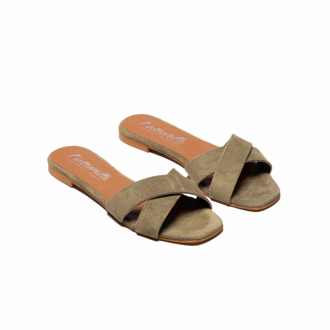 L'INTERVALLE WOMEN Kalypso Olive Suede 4 L'INTERVALLE WOMEN Kalypso Olive Suede