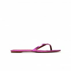 L'INTERVALLE WOMEN Lilo Crack Pink Leather