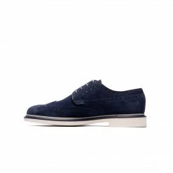 L'INTERVALLE Mario Navy Suede WOMEN