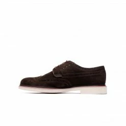 L'INTERVALLE Mario Dark Brown Suede WOMEN