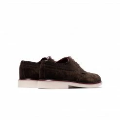 L'INTERVALLE Mario Dark Brown Suede WOMEN