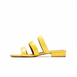 L'INTERVALLE WOMEN Ebony Yellow Croco