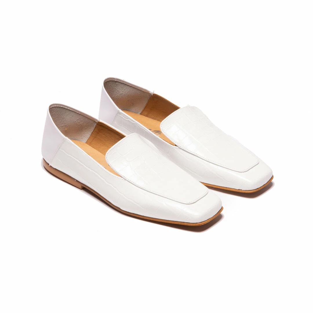 L'INTERVALLE SHOES Mae White Leather 8 L'INTERVALLE SHOES Mae White Leather