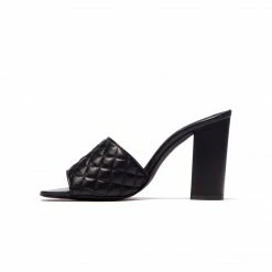 L'INTERVALLE WOMEN Yuki Black Leather