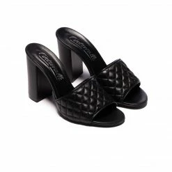 L'INTERVALLE WOMEN Yuki Black Leather