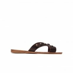 L'INTERVALLE Tama Brown Leather WOMEN