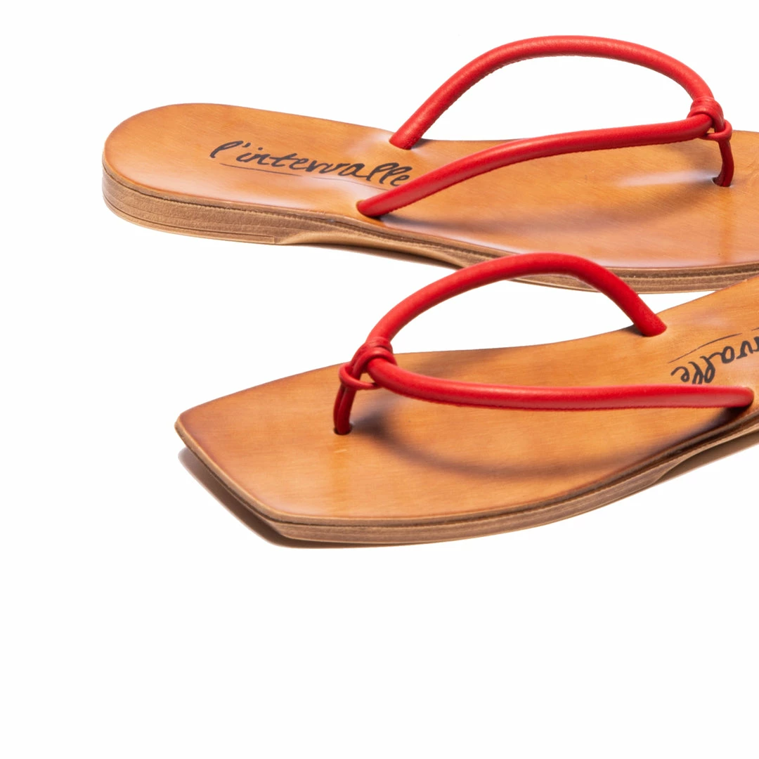 L'INTERVALLE Tami Red Leather WOMEN 5 L'INTERVALLE Tami Red Leather WOMEN