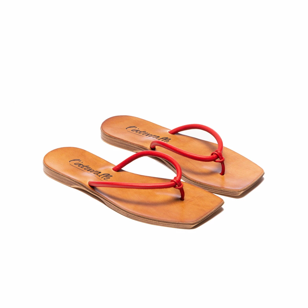 L'INTERVALLE Tami Red Leather WOMEN 2 L'INTERVALLE Tami Red Leather WOMEN