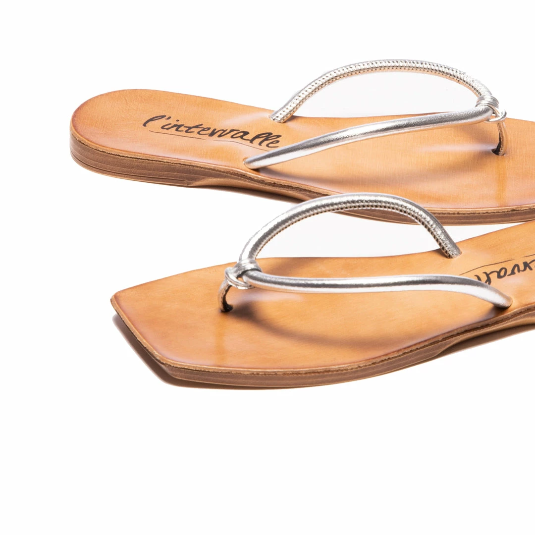 L'INTERVALLE Tami Silver Leather WOMEN 5 L'INTERVALLE Tami Silver Leather WOMEN