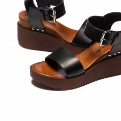 L'INTERVALLE Lamara Black Leather WOMEN