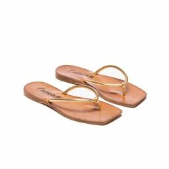 L'INTERVALLE Tami Gold Leather WOMEN