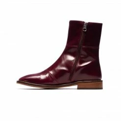 L'INTERVALLE Brunswick Bordeaux Leather