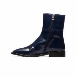 L'INTERVALLE WOMEN Brunswick Navy Leather