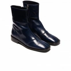 L'INTERVALLE WOMEN Brunswick Navy Leather