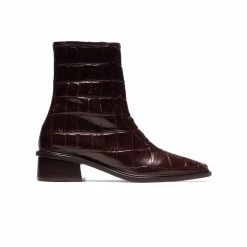 L'INTERVALLE WOMEN Gilgen Brown Croco