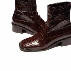 L'INTERVALLE WOMEN Gilgen Brown Croco
