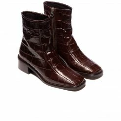 L'INTERVALLE WOMEN Gilgen Brown Croco
