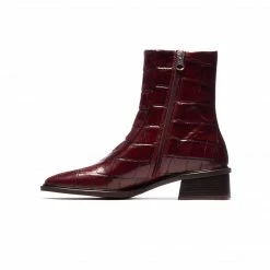 L'INTERVALLE Gilgen Bordeaux Croco WOMEN