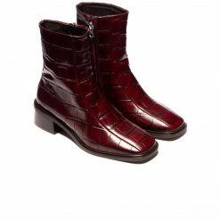 L'INTERVALLE Gilgen Bordeaux Croco WOMEN