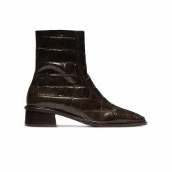 L'INTERVALLE WOMEN Gilgen Khaki Croco