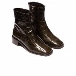 L'INTERVALLE WOMEN Gilgen Khaki Croco