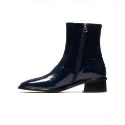 L'INTERVALLE WOMEN Gilgen Navy Leather