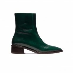 L'INTERVALLE Gilgen Green Leather