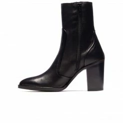 L'INTERVALLE WOMEN Cadiz Black Leather