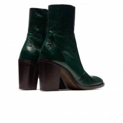 L'INTERVALLE Cadiz Green Leather WOMEN 7 L'INTERVALLE Cadiz Green Leather WOMEN