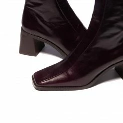 L'INTERVALLE WOMEN Bonn Burgundy Leather 9 L'INTERVALLE WOMEN Bonn Burgundy Leather