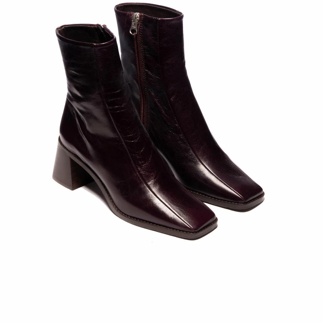 L'INTERVALLE WOMEN Bonn Burgundy Leather 5 L'INTERVALLE WOMEN Bonn Burgundy Leather