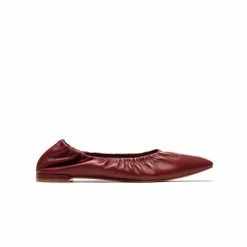 L'INTERVALLE WOMEN Bee Bordeaux Leather