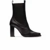 L'INTERVALLE WOMEN Ramone Black Leather