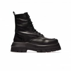 L'INTERVALLE Hillside Black Leather WOMEN