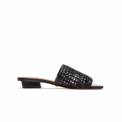 L'INTERVALLE Hibiscus Black Leather