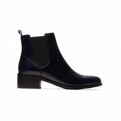 L'INTERVALLE Ariano Navy Leather