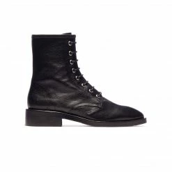 L'INTERVALLE WOMEN Cabrini Black Tumble Leather