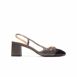 L'INTERVALLE Poly Grey Leather WOMEN