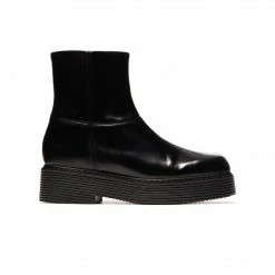 L'INTERVALLE Jackfield Black Leather WOMEN