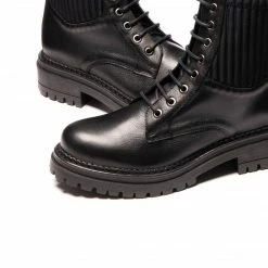 L'INTERVALLE Elias Black Leather WOMEN