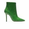 L'INTERVALLE Cathy Green Croco BOOTS