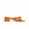 L'INTERVALLE Damira Orange Leather WOMEN
