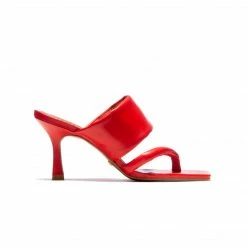 L'INTERVALLE WOMEN Jet Red Leather