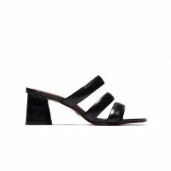 L'INTERVALLE Ervina Black Croco WOMEN