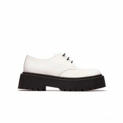 L'INTERVALLE Bishop White Leather WOMEN
