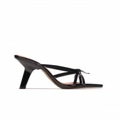 L'INTERVALLE Colada Black Leather