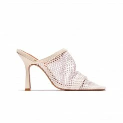 L'INTERVALLE WOMEN Cape Off White Mesh