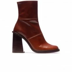 L'INTERVALLE Lilles Chestnut Leather WOMEN